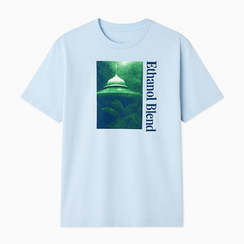 Ethanol Blend 'Rotunda' Tee Teal